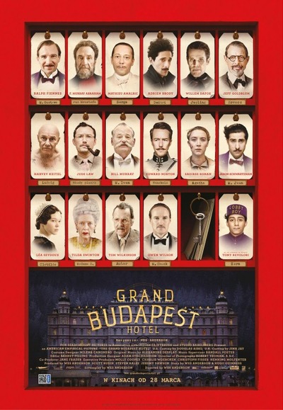 Plakat wydarzenia:  Grand Budapest Hotel 